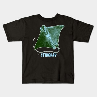 Stingray | Oceanography Sea Animal Marine Life Kids T-Shirt